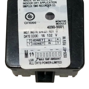 SIMPLEX Addressable Input/Monitor Module 4090-9001